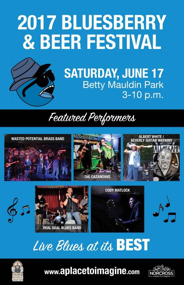 BluesBerry Festival Coming This Weekend on June 17th in Norcross ...